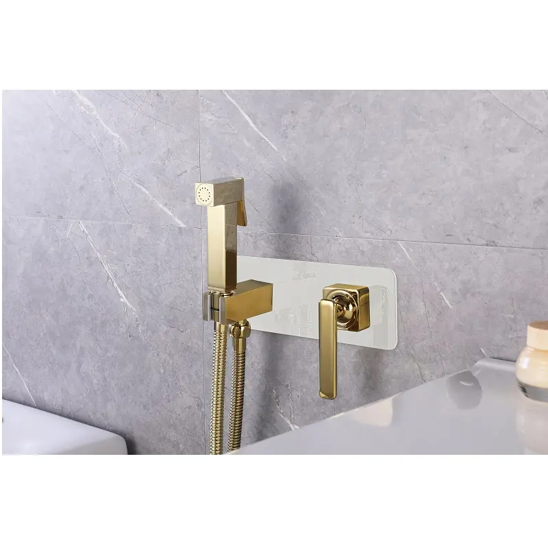 Душ гигиенический Lemark Mista LM6419WG Белый / Золото Душ гигиенический Lemark Mista LM6419WG Белый / Золото — изображение 2