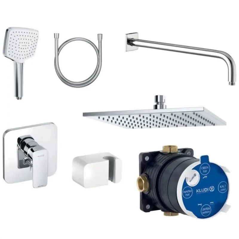 Душевая встройка Kludi Pure Style Хром глянцевый 406300575 Душевая встройка Kludi Pure Style Хром глянцевый 406300575 — изображение 2