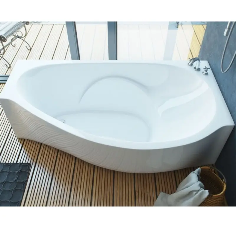 Ванна из литьевого мрамора Эстет Грация правая 170х94 Белый ФР-00000633 Ванна из литьевого мрамора Эстет Грация правая 170х94 Белый ФР-00000633 — изображение 2