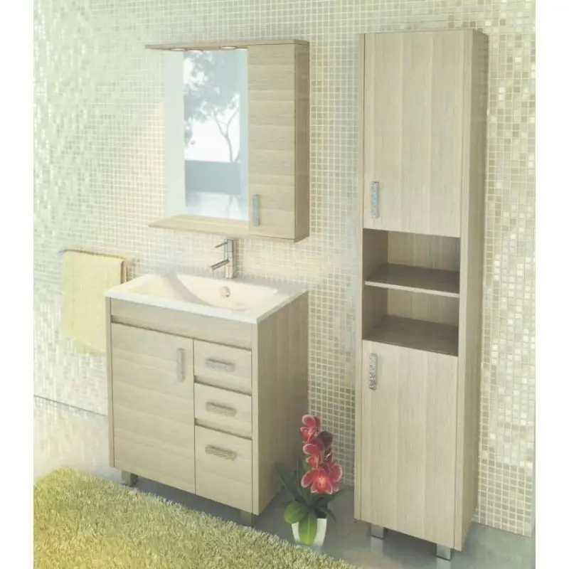 Тумба напольная Comforty Марио 75 + раковина Сосна 4136349 Тумба напольная Comforty Марио 75 + раковина Сосна 4136349 — изображение 2