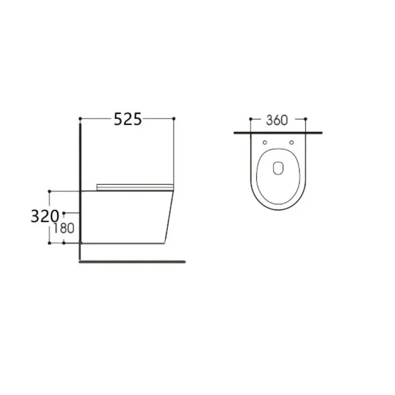 Унитаз подвесной Aquatek Вега с крышкой-сиденье Белый AQ1905-00 Унитаз подвесной Aquatek Вега с крышкой-сиденье Белый AQ1905-00 — изображение 2