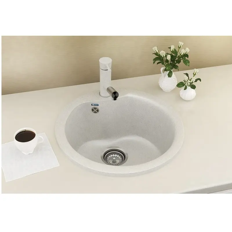 Мойка кухонная Ulgran Classic 48 U-102-341 Ультра-белый Мойка кухонная Ulgran Classic 48 U-102-341 Ультра-белый — изображение 2