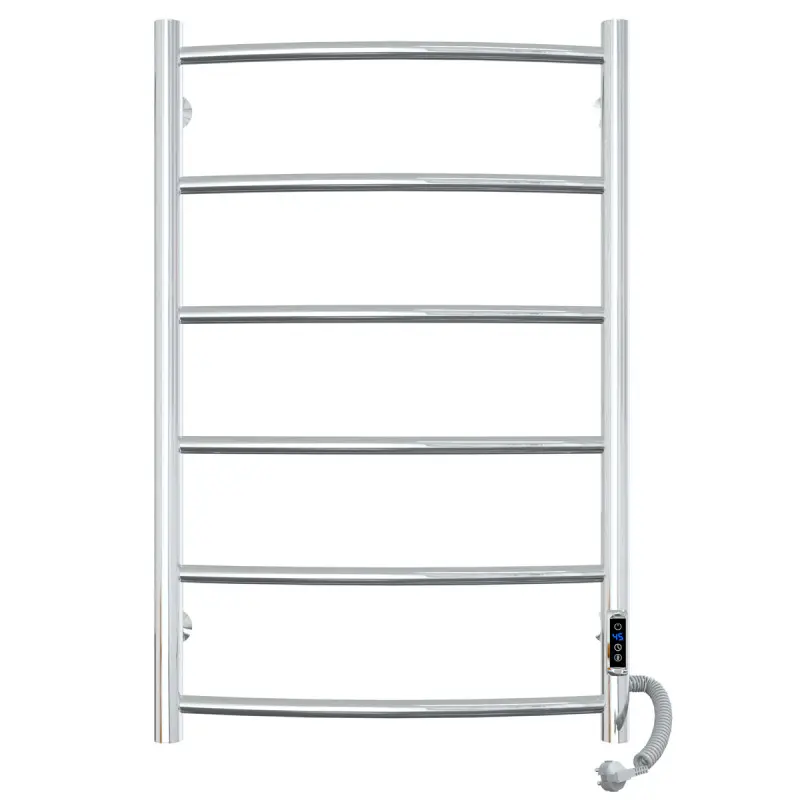 Полотенцесушитель электрический Laris Классик П6 80х50 правый Хром глянцевый 73207392 Полотенцесушитель электрический Laris Классик П6 80х50 правый Хром глянцевый 73207392 — изображение 2