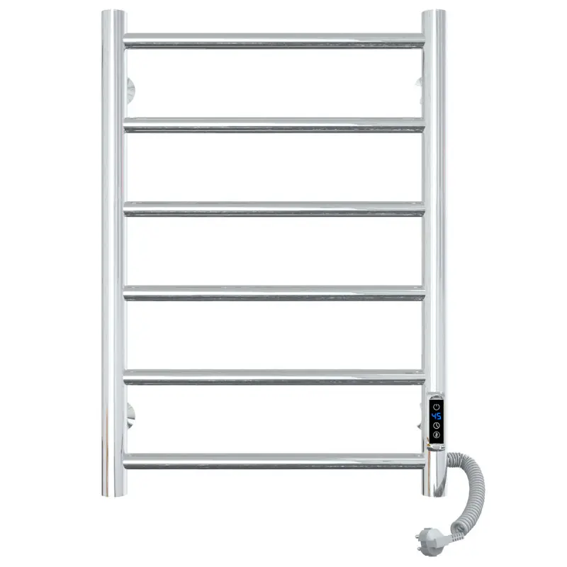 Полотенцесушитель электрический Laris Джаз П6 60х40 правый Хром глянцевый 73207470 Полотенцесушитель электрический Laris Джаз П6 60х40 правый Хром глянцевый 73207470 — изображение 2