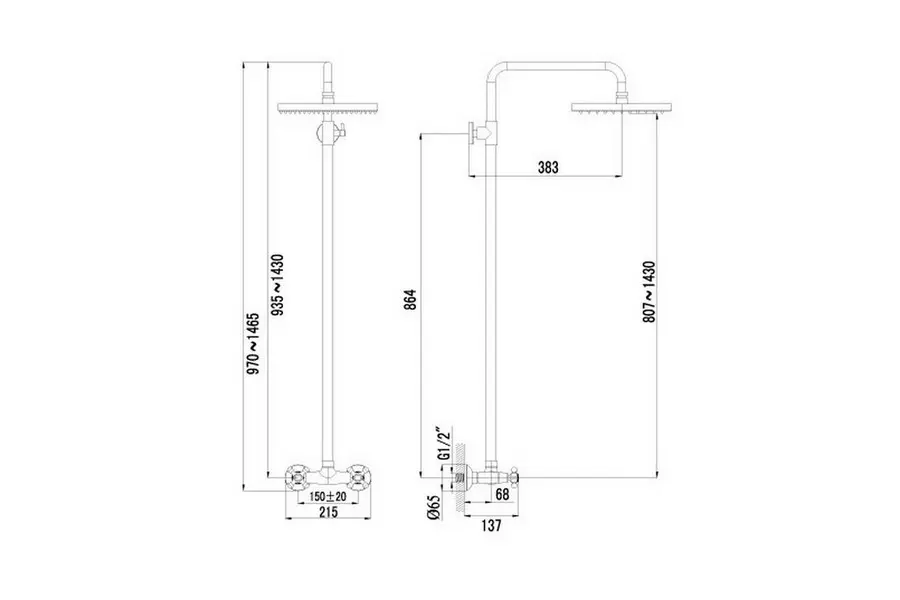 Душевая система Lemark Standard LM2160C Душевая система Lemark Standard LM2160C — изображение 2