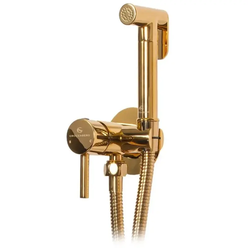 Душ гигиенический Grocenberg GB001 Золото глянцевое GB001GO Душ гигиенический Grocenberg GB001 Золото глянцевое GB001GO — изображение 2