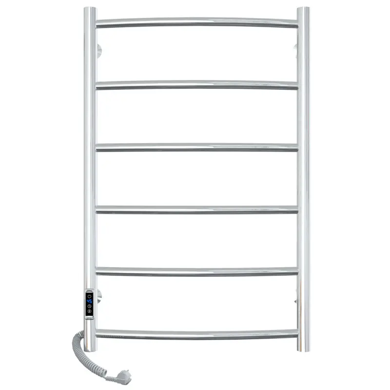 Полотенцесушитель электрический Laris Классик П6 80х50 левый Хром глянцевый 73207391 Полотенцесушитель электрический Laris Классик П6 80х50 левый Хром глянцевый 73207391 — изображение 2