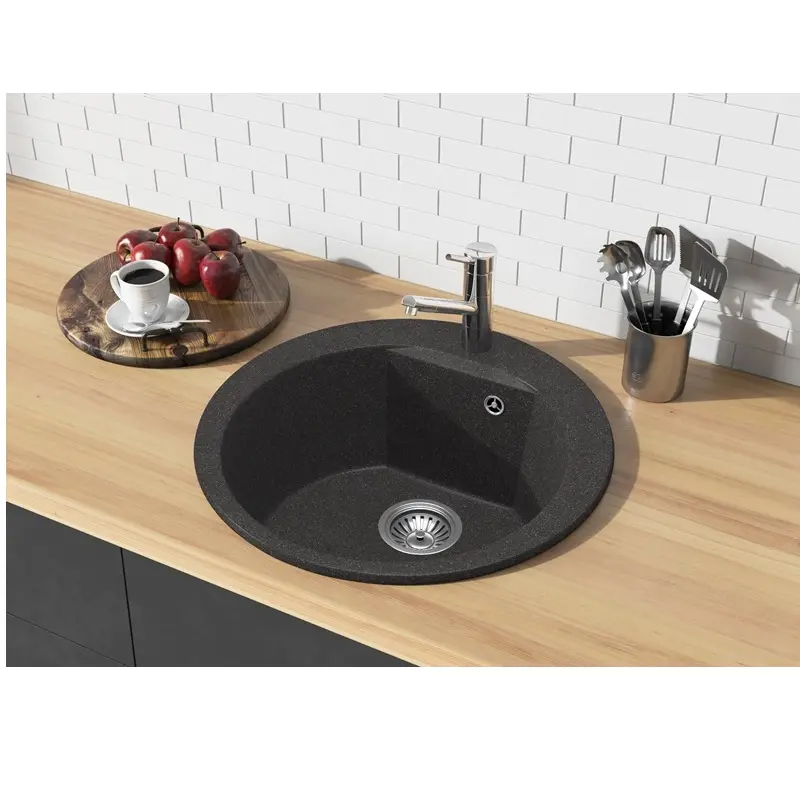 Мойка кухонная Polygran Atol 52 627468 Бежевый Мойка кухонная Polygran Atol 52 627468 Бежевый — изображение 2