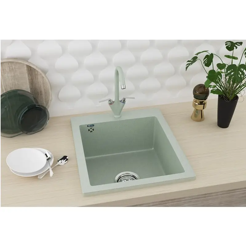 Мойка кухонная Ulgran Classic 42 U-404-343 Антрацит Мойка кухонная Ulgran Classic 42 U-404-343 Антрацит — изображение 2