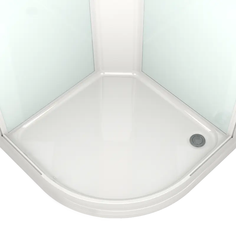 Душевая кабина Domani-Spa Eko Delight Slim без электрики 90х90 Белый, Поддон низкий Душевая кабина Domani-Spa Eko Delight Slim без электрики 90х90 Белый, Поддон низкий — изображение 2