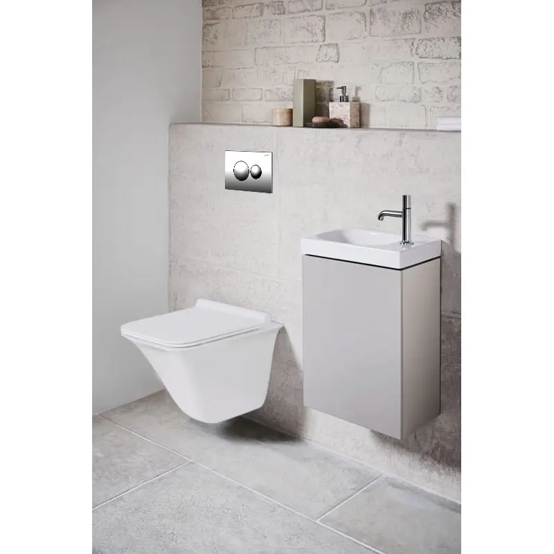 Клавиша смыва Loranto Round Хром глянцевый 7312 Клавиша смыва Loranto Round Хром глянцевый 7312 — изображение 2