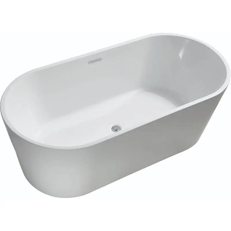 Ванна акриловая Aquatek Ово 180х80 слив + ножки Белый AQ-99880 Ванна акриловая Aquatek Ово 180х80 слив + ножки Белый AQ-99880 — изображение 2