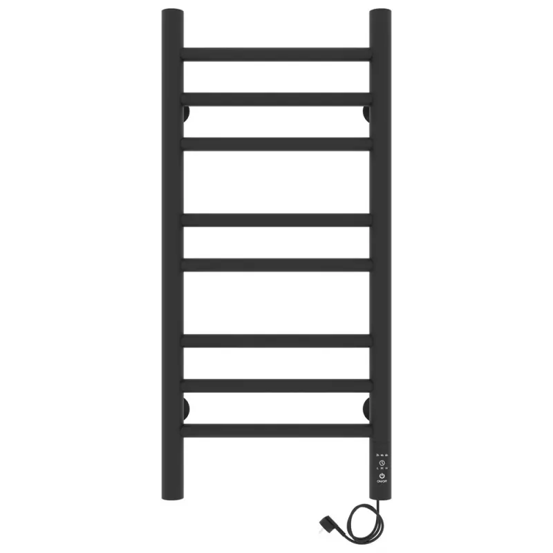 Полотенцесушитель электрический Laris Лаванда П8 70х30 правый Черный матовый 73207625 Полотенцесушитель электрический Laris Лаванда П8 70х30 правый Черный матовый 73207625 — изображение 2