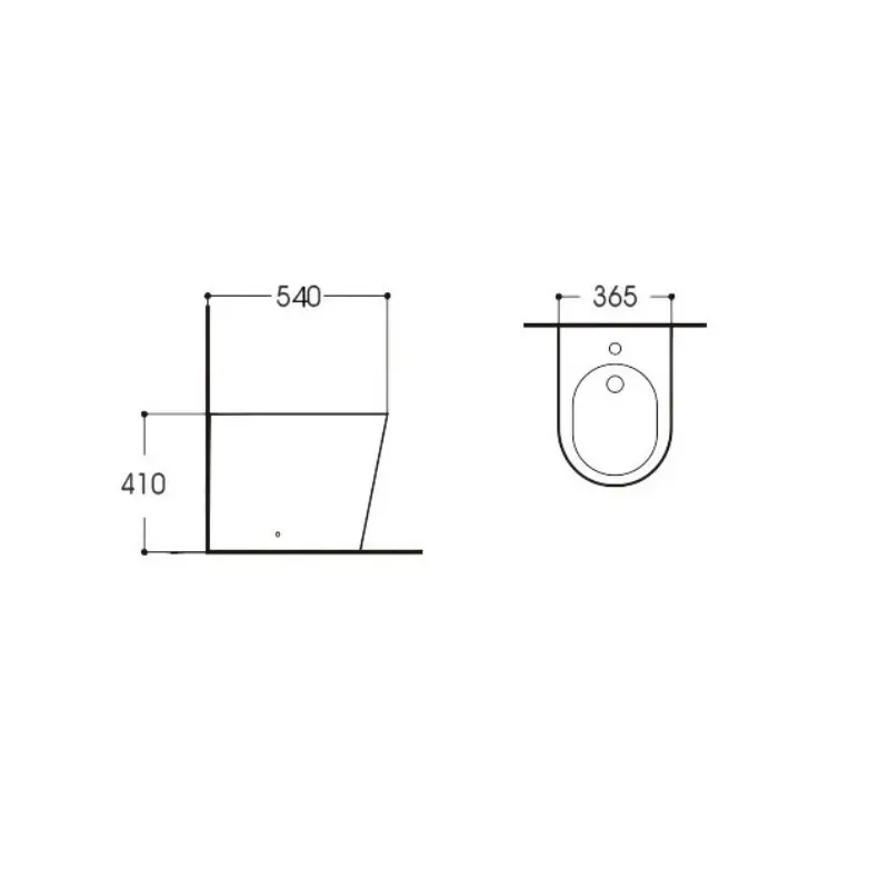 Биде напольное Aquatek Вега Белый AQ1058-00 Биде напольное Aquatek Вега Белый AQ1058-00 — изображение 2