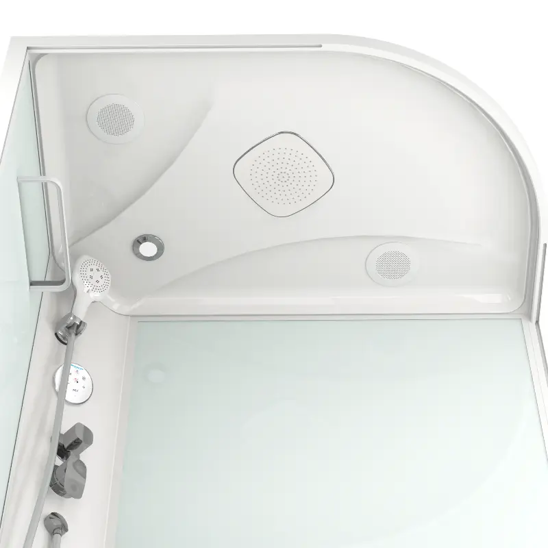 Душевая кабина Domani-Spa Delight Slim high левая 120х80 Белый, Поддон высокий Душевая кабина Domani-Spa Delight Slim high левая 120х80 Белый, Поддон высокий — изображение 2