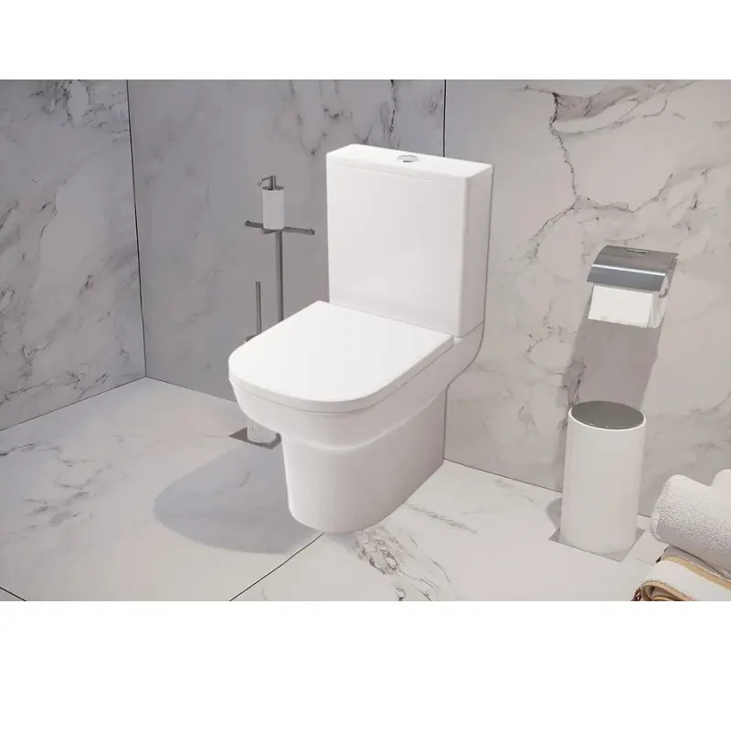 Унитаз-компакт Azario Alba Белый AZ-8323 GB Унитаз-компакт Azario Alba Белый AZ-8323 GB — изображение 2