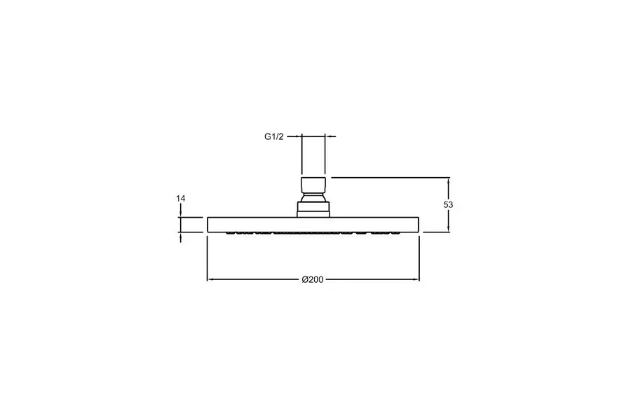 Душ верхний Jacob Delafon July E21760-CP Душ верхний Jacob Delafon July E21760-CP — изображение 2