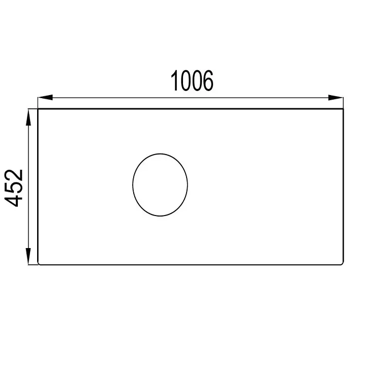 Столешница для одной раковины 100 (60+40) Aquaton Брук Белый 1A204405BC010 Столешница для одной раковины 100 (60+40) Aquaton Брук Белый 1A204405BC010 — изображение 2