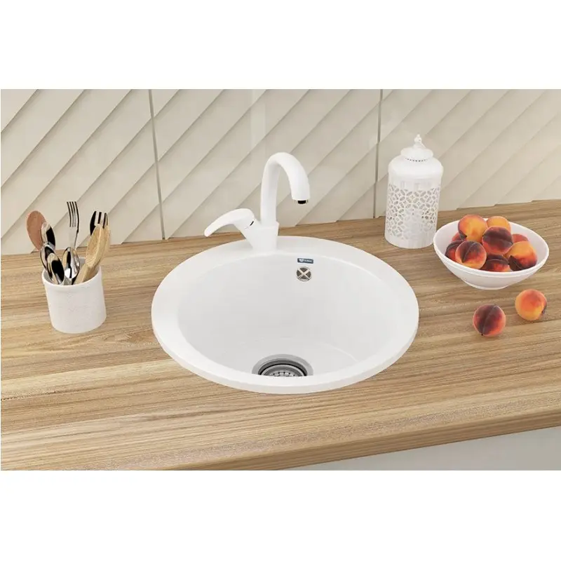 Мойка кухонная Ulgran Classic 49,5 U-405-341 Ультра-белый Мойка кухонная Ulgran Classic 49,5 U-405-341 Ультра-белый — изображение 2