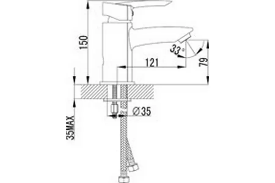 Смеситель для раковины Lemark Mars LM3506C Смеситель для раковины Lemark Mars LM3506C — изображение 2