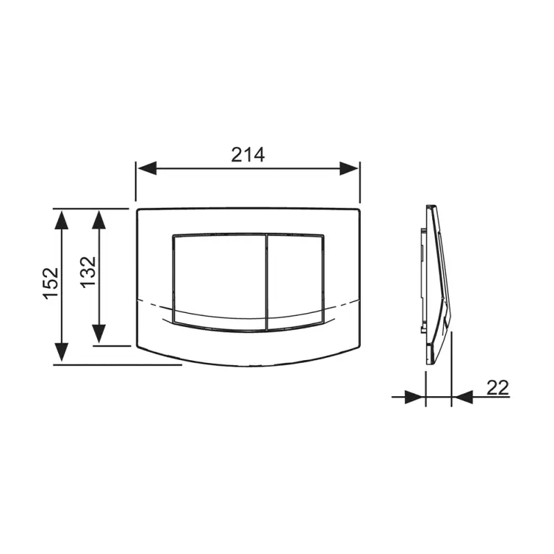 Инсталляция TECEbase 2.0 для скрытого монтажа унитаза + с клавишей смыва Ambia Хром глянцевый 9400405 Инсталляция TECEbase 2.0 для скрытого монтажа унитаза + с клавишей смыва Ambia Хром глянцевый 9400405 — изображение 2
