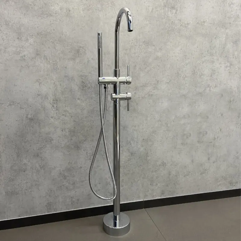 Смеситель напольный Comforty FE0002-CCT Хром глянцевый Смеситель напольный Comforty FE0002-CCT Хром глянцевый — изображение 2