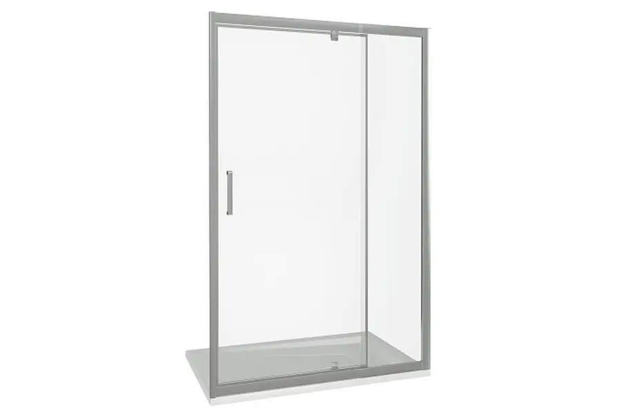 Душевая дверь Bas Orion 90х185 Хром / Прозрачное Душевая дверь Bas Orion 90х185 Хром / Прозрачное — изображение 2