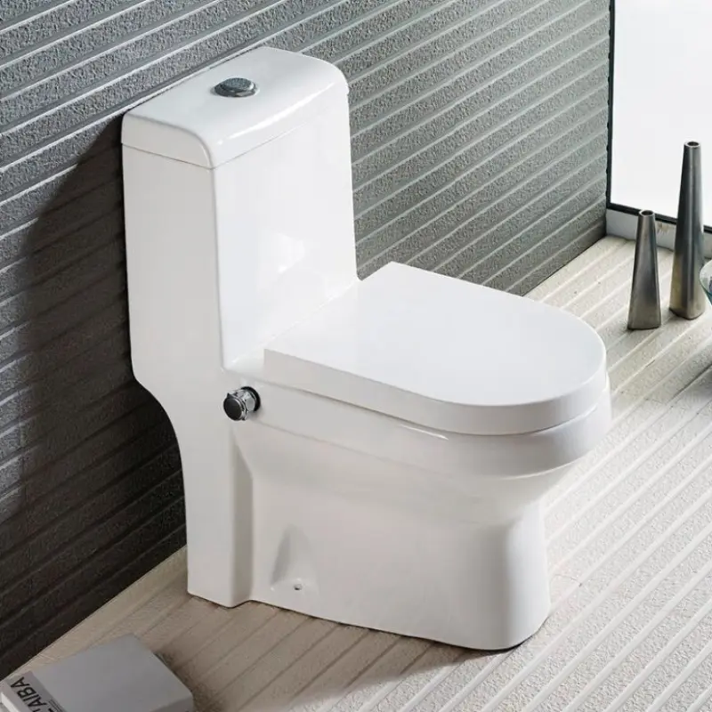 Унитаз-компакт Azario Brusco с функцией биде Белый AZ-1085B Унитаз-компакт Azario Brusco с функцией биде Белый AZ-1085B — изображение 2