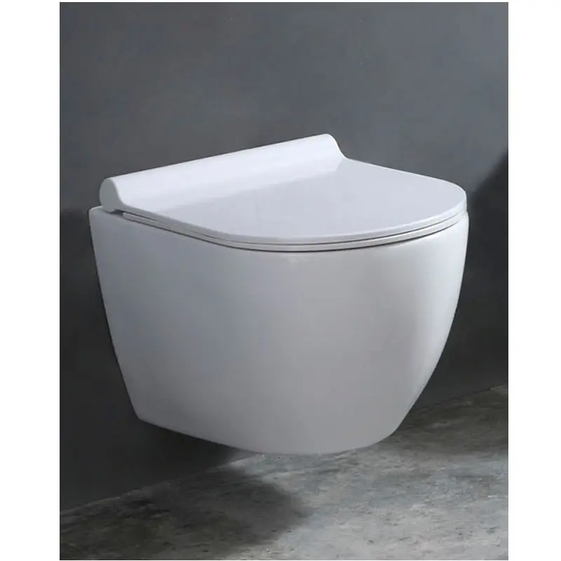 Унитаз подвесной Azario Geno + с сиденьем Белый AZ2196D Унитаз подвесной Azario Geno + с сиденьем Белый AZ2196D — изображение 2