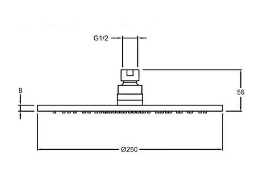 Душ верхний Jacob Delafon Toobi E21758-CP Душ верхний Jacob Delafon Toobi E21758-CP — изображение 2