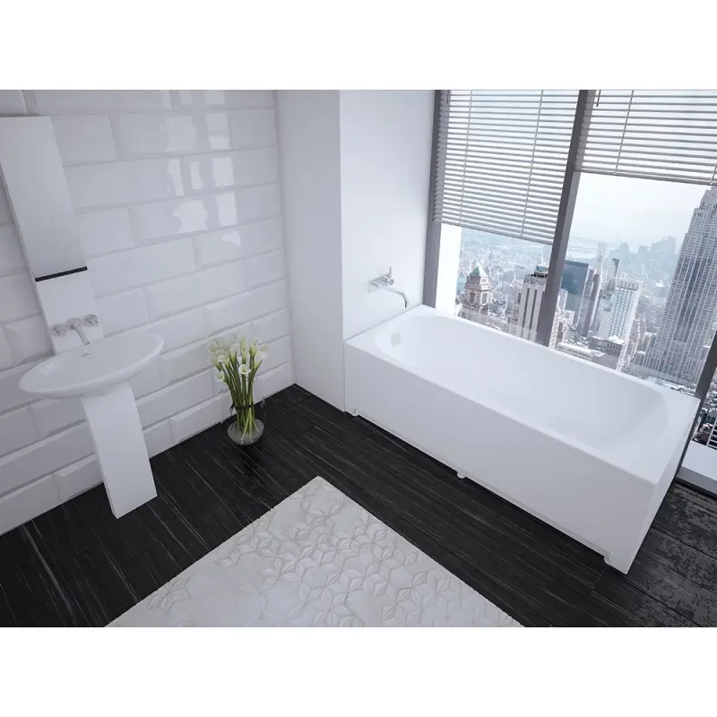 Ванна акриловая Aquatek Ника 150х75 Белый NIK150-0000001 Ванна акриловая Aquatek Ника 150х75 Белый NIK150-0000001 — изображение 2