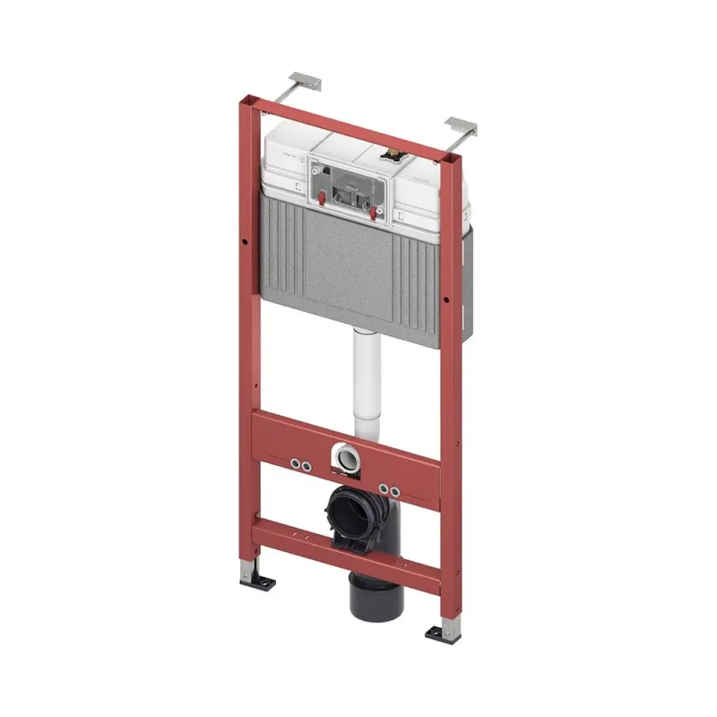 Инсталляция TECEbase для скрытого монтажа унитаза + клавиша смыва Now Белый глянцевый 9400413 Инсталляция TECEbase для скрытого монтажа унитаза + клавиша смыва Now Белый глянцевый 9400413 — изображение 2