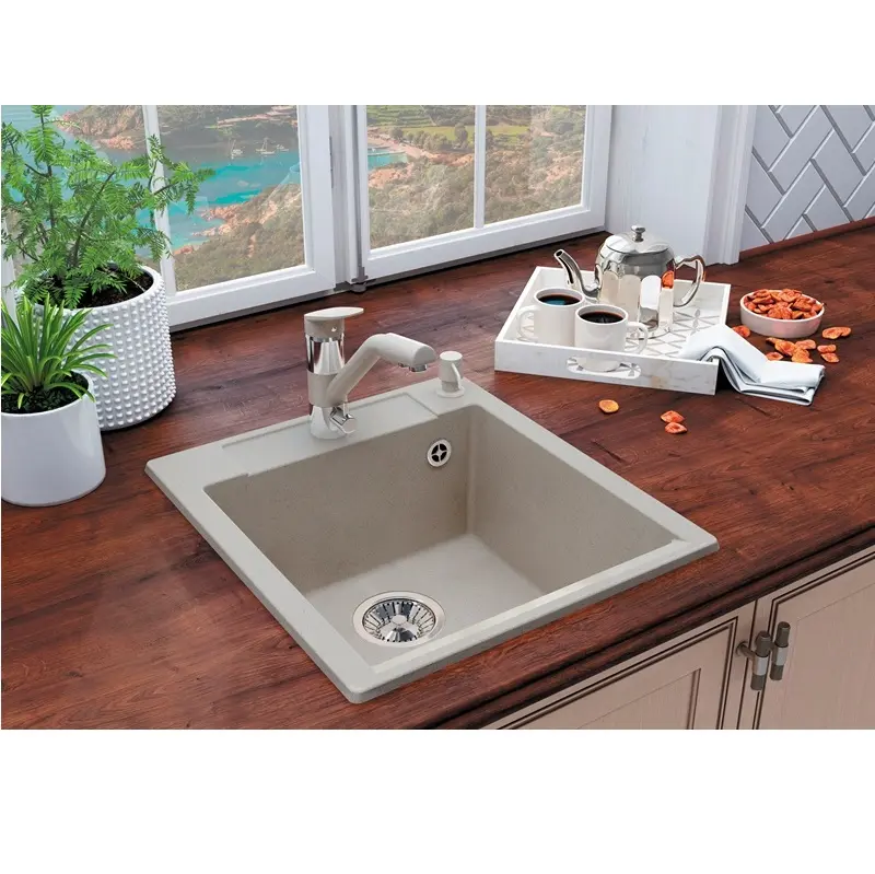 Мойка кухонная Polygran Argo 46 444713 Терракот Мойка кухонная Polygran Argo 46 444713 Терракот — изображение 2