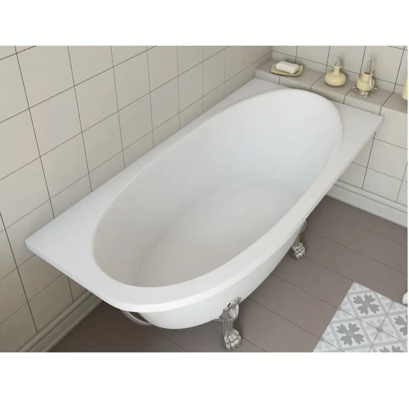 Ванна из литьевого мрамора Эстет Венеция правая 170х80 Белый ФР-00002045 Ванна из литьевого мрамора Эстет Венеция правая 170х80 Белый ФР-00002045 — изображение 2