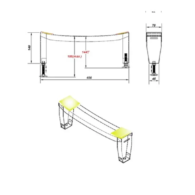 Ножки BLB Universal, Anatomica, Europa для ванн APMSTDBL1 Ножки BLB Universal, Anatomica, Europa для ванн APMSTDBL1 — изображение 2