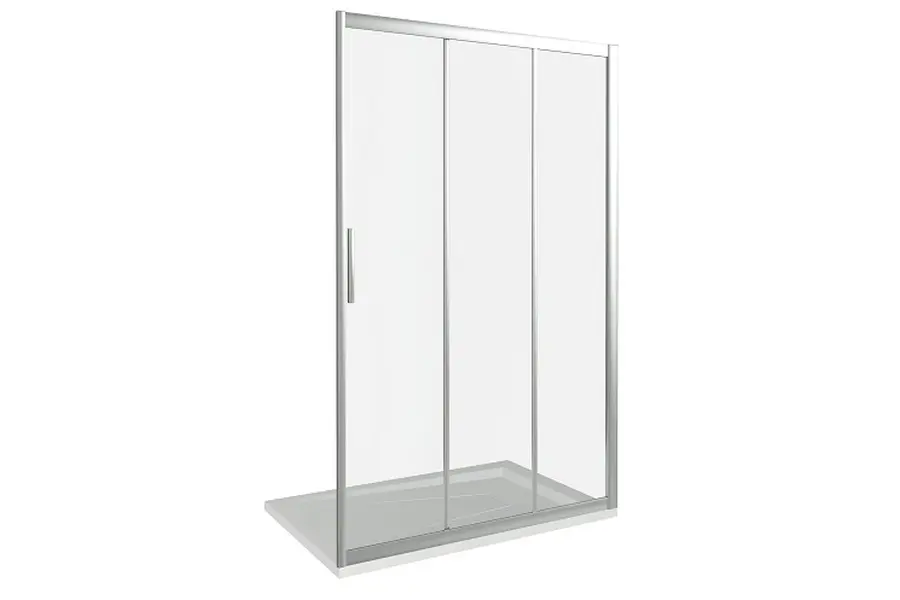 Душевая дверь Bas Orion 140х185 Хром / Грейп Душевая дверь Bas Orion 140х185 Хром / Грейп — изображение 2