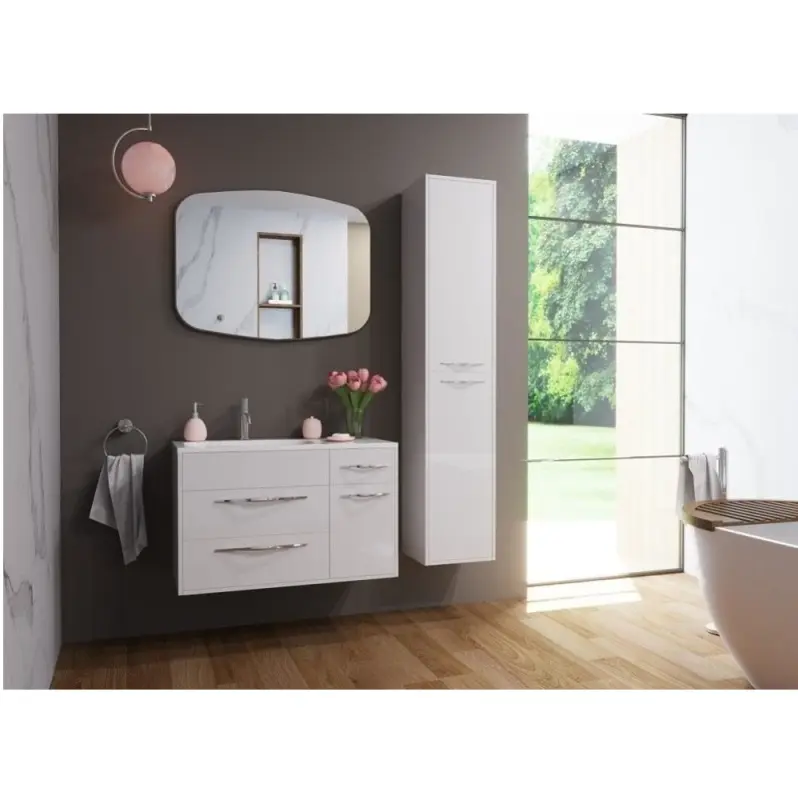 Пенал подвесной Эстет Barcelona 35 Белый ФР-00003585 Пенал подвесной Эстет Barcelona 35 Белый ФР-00003585 — изображение 3