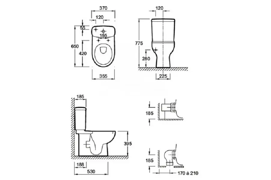 Унитаз-компакт Jacob Delafon Panache с сиденьем микролифт Унитаз-компакт Jacob Delafon Panache с сиденьем микролифт — изображение 2