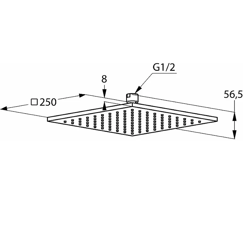 Душевая встройка Kludi Pure Style Хром глянцевый 406300575 Душевая встройка Kludi Pure Style Хром глянцевый 406300575 — изображение 3