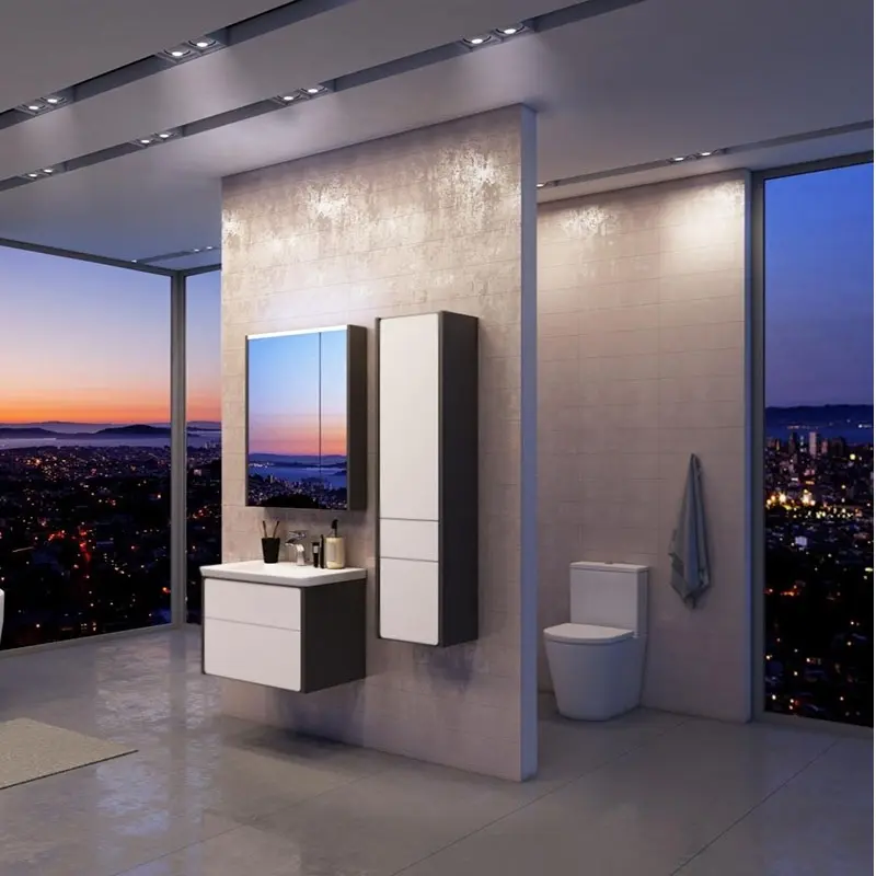 Тумба подвесная Roca Ronda 60 Белый глянцевый / Антрацит ZRU9302963 Тумба подвесная Roca Ronda 60 Белый глянцевый / Антрацит ZRU9302963 — изображение 3