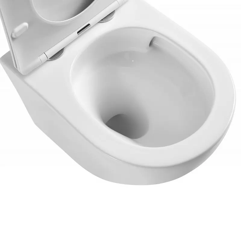 Унитаз подвесной Azario Grado + с сиденьем Белый AZ-0046-UQ Унитаз подвесной Azario Grado + с сиденьем Белый AZ-0046-UQ — изображение 3