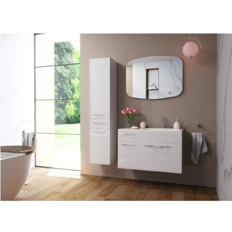 Пенал подвесной Эстет Barcelona 35 Белый ФР-00003588 Пенал подвесной Эстет Barcelona 35 Белый ФР-00003588 — изображение 3