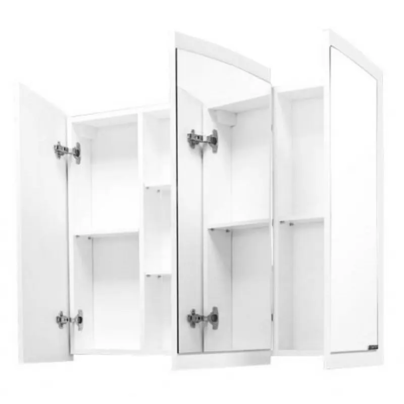 Шкаф зеркальный Comforty Палини 98 Белый 00004147994CF Шкаф зеркальный Comforty Палини 98 Белый 00004147994CF — изображение 3