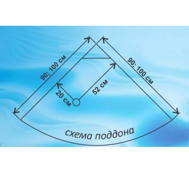 Душевая кабина Водный мир 100х100 Хром / Тонированное высокий поддон ВМ8815 100Ч Душевая кабина Водный мир 100х100 Хром / Тонированное высокий поддон ВМ8815 100Ч — изображение 3