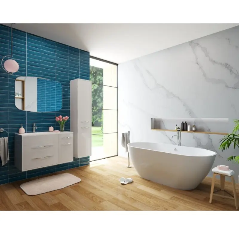 Ванна из литьевого мрамора Эстет Майами 168х78,5 Белый ФР-00003615 Ванна из литьевого мрамора Эстет Майами 168х78,5 Белый ФР-00003615 — изображение 3