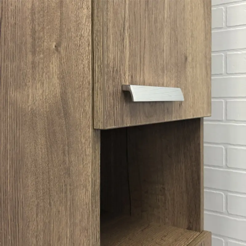 Пенал подвесной Comforty Никосия 35 Дуб темный 00-00009554CF Пенал подвесной Comforty Никосия 35 Дуб темный 00-00009554CF — изображение 3