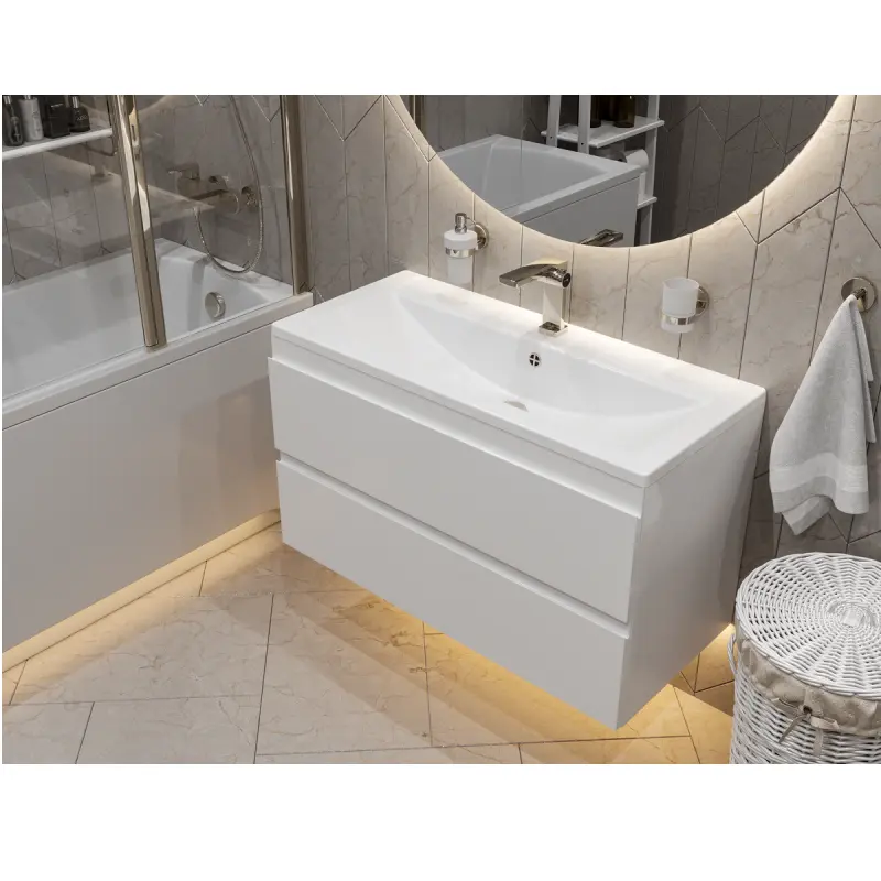 Раковина мебельная Paola Mario 100 Белый Раковина мебельная Paola Mario 100 Белый — изображение 3