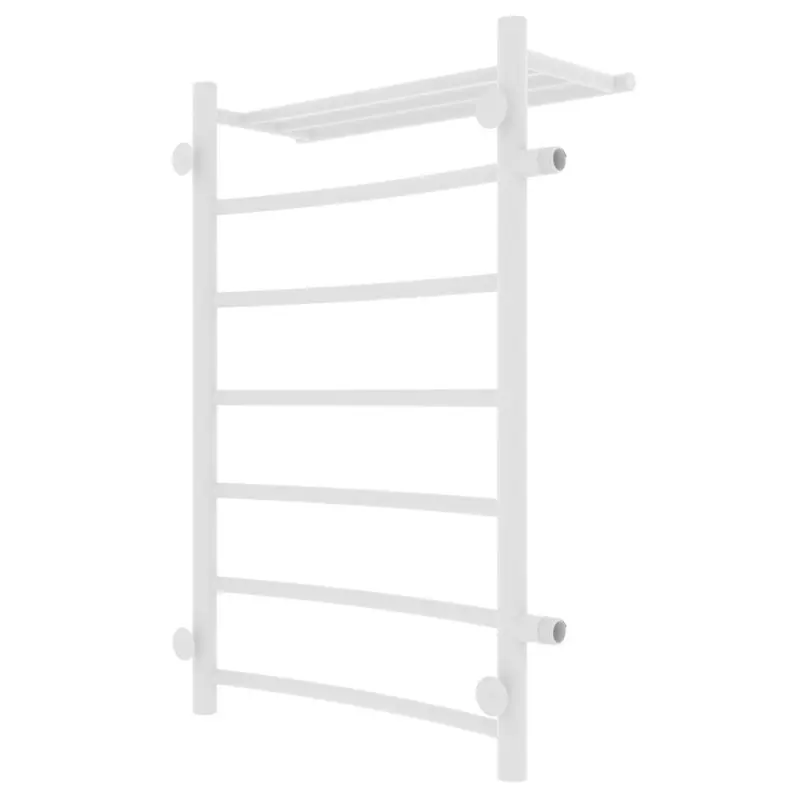 Полотенцесушитель водяной Laris Классик П7 80х50 левый Белый матовый 73208025БМ Полотенцесушитель водяной Laris Классик П7 80х50 левый Белый матовый 73208025БМ — изображение 3