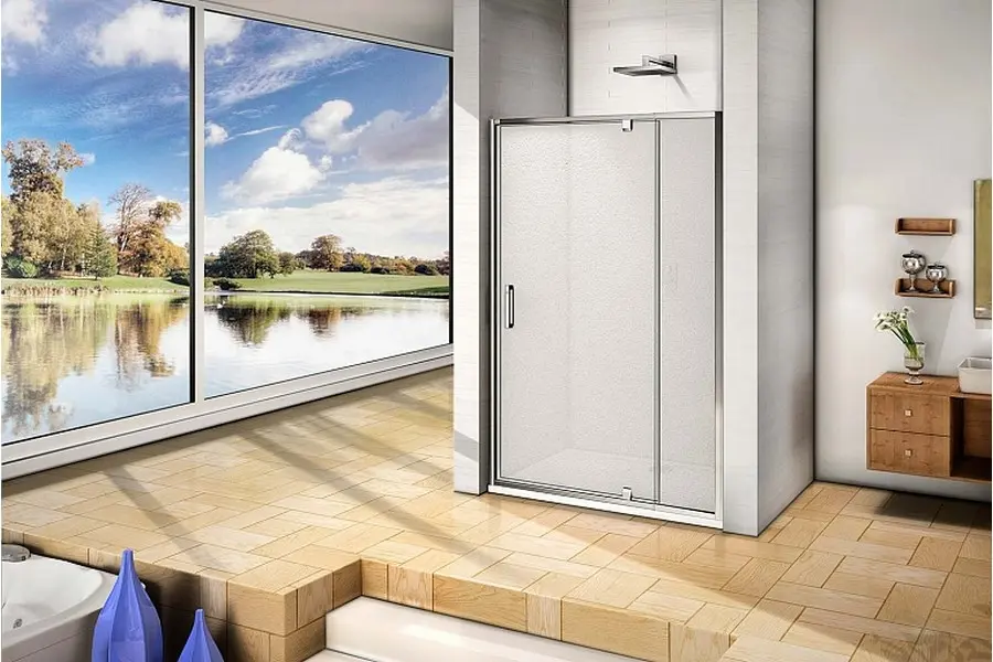 Душевая дверь Bas Orion 90х185 Хром / Прозрачное Душевая дверь Bas Orion 90х185 Хром / Прозрачное — изображение 3