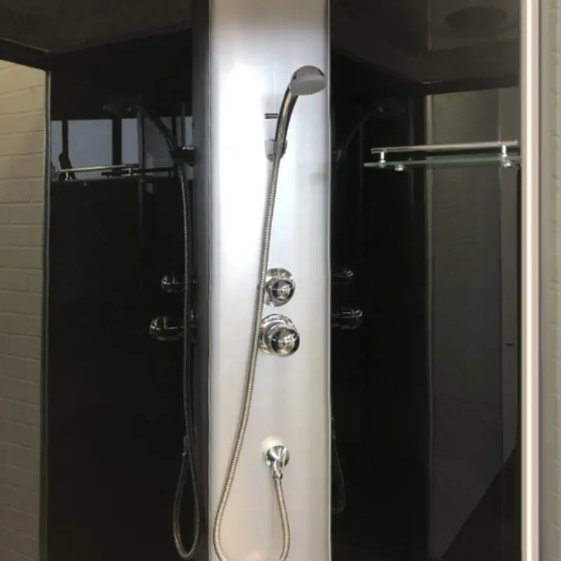 Душевая кабина Comforty 301 120х80 правая Хром / Тонированное 301R Душевая кабина Comforty 301 120х80 правая Хром / Тонированное 301R — изображение 3